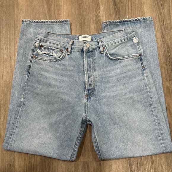 Agolde Womenās 90ās Jeans - Picture 1 of 5